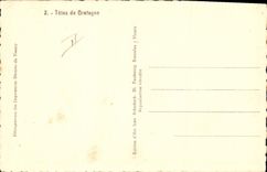 CPA Folklore Tetes de Bretagne Femme 
