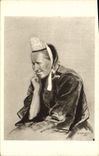 CPA Folklore Tetes de Bretagne Femme