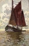 CPA Bateau de peche 