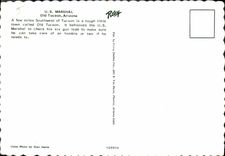 MODERN CARD Far West Cow US Servant boy Marshall Old tucson Arizona