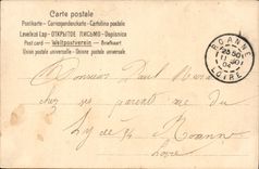 VINTAGE POSTCARD Fantaisie Dances Woman Folklore