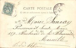 VINTAGE POSTCARD Fantaisie Dances Woman the lesson of Walk Cake the walk