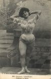 VINTAGE POSTCARD Fantaisie Dances Woman Miss Ballet mistress Jeanne Cagnac