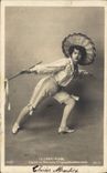 VINTAGE POSTCARD Fantaisie Dances Woman Cake Walk Danse with the new circus the Pere sisters