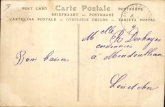CPA Folklore Attelage basque Boeufs