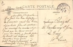 CPA Folklore Le bucheron 