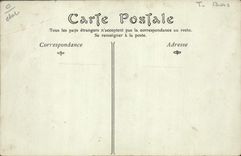 VINTAGE POSTCARD Folklore Drill of Russy a cabin of logger