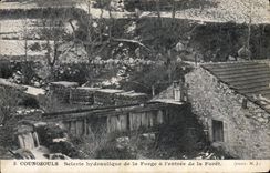 CPA Counozouls Scierie hydraulique de la forge a l'entree de la foret 