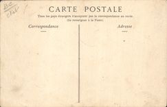 VINTAGE POSTCARD Drill of Bussy a cabin of logger