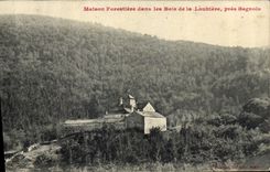 CPA maison forestiere dans les bois de la Loubiere pres Sagnols 