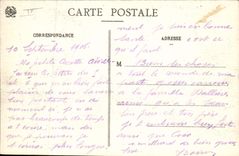 VINTAGE POSTCARD collars of the Vosges House forestiere and vault of Chapelotte Valley of Those