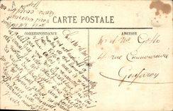 VINTAGE POSTCARD Boat Steamer France