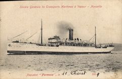 CPA Bateau Paquebot Formosa MArseille