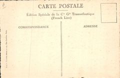 CPA Bateau Paquebot SS France Havre New York 