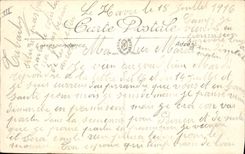 CPA Bateau Paquebot le Havre Transatlantique France 