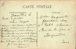 Vapor Le Havre transatlántico Francia del barco de la POSTAL de la VENDIMIA que vuelve al puerto