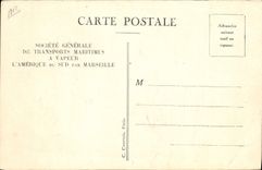 CPA Bateau Paquebot SGTM Florida Cabine de luxe a 2 places 