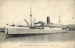 VINTAGE POSTCARD Boat Formosa Steamer