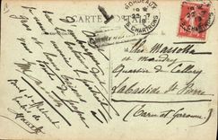 VINTAGE POSTCARD Boat Steamer Transatlantic Figuig General Company