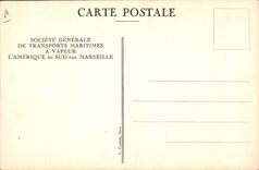 CPA Bateau Paquebot SGTM Florida Bibliotheque