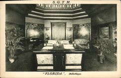 CPA Bateau Paquebot SGTM Florida Bibliotheque