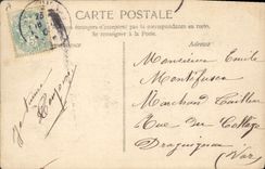 VINTAGE POSTCARD Fantasy Emile First name