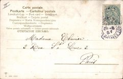 VINTAGE POSTCARD Fantasy Louise First name