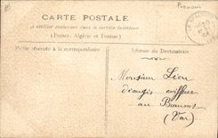 VINTAGE POSTCARD Fantasy Leon First name