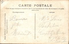 CPA Fantaisie Prenom Louis 