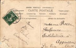 VINTAGE POSTCARD Fantasy First name Cecile