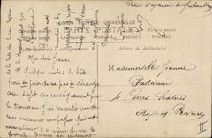 CPA Fantaisie Prenom Jeanne 