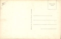 VINTAGE POSTCARD Treubesorgter Familienvater Lamb Dog