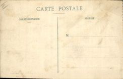 VINTAGE POSTCARD Bear Paris Floods of January 1910 the polar bear