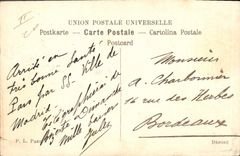 VINTAGE POSTCARD Fantaisie Illustrator G Lion I received your letter