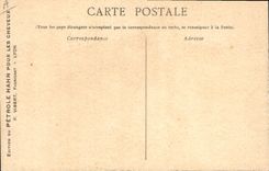 VINTAGE POSTCARD Fantasy Illustrator Luir Luigi Paris Montholon Public garden