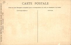 VINTAGE POSTCARD Fantasy Illustrator Luir Luigi Paris Avenue of the Bois de Boulogne and Park of Etoile