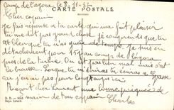 VINTAGE POSTCARD Militaria Fantasy drudgeries of the Jarry district