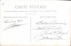VINTAGE POSTCARD Militaria Fantasy With the operations the 54eme kilometer