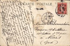 CPA Fantaisie Militaria En attendant l'appel du soir 