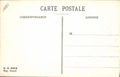 CPA Fantaisie Militaria Homme de chambre 