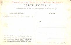CPA Fantaisie Militaria Pour la France Versez votre Or Coq