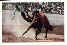 CPA Far West Cow Boy Indiens Rodeo