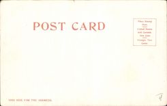 Indios del oeste lejanos del muchacho del criado de la vaca de la POSTAL de la VENDIMIA la barranca grande de la casa del Hopi de Arizona