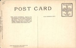 Indios del oeste lejanos del muchacho del criado de la vaca de la POSTAL de la VENDIMIA la ciudad Marshall