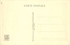 VINTAGE POSTCARD Tobacco Paris Fair colonial international 1931 House of the tobaccos