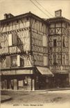 CPA Foklore Tabac Agen Vieilles maisons en bois 