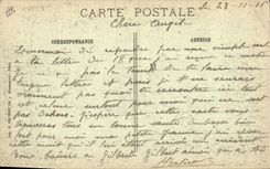 CPA Foret Argonne La Maison forestiere du Four des Moines Militaria