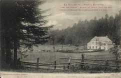 VINTAGE POSTCARD Drill the valley of the Aude and surroundings Drill of Muds House of the guard