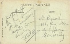 CPA Foret Argonne La Maison forestiere du Four des Moines Militaria