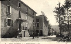 VINTAGE POSTCARD Drill of Slow the House forestiere